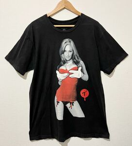 TITS Two in The Shirt プリントTシャツ サイズ L ブラック