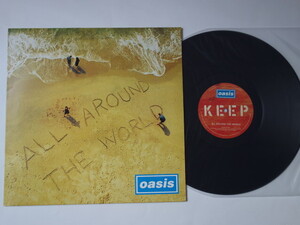 ★レコードH★OASIS オアシス / ALL AROUND THE WORLD ★12inch★ Creation Records / UK盤 ★