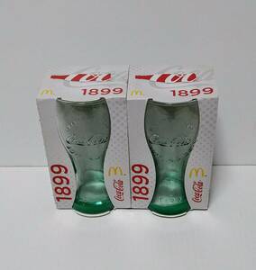 レトロ★コカ・コーラ Coca Cola 1899年 ボトル グラス セット★