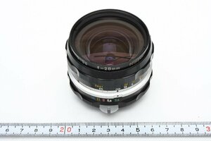 ※ F Nikon ニコン 確りしたレンズ 28mm f3.5 AUTO Nikkor-H F2701