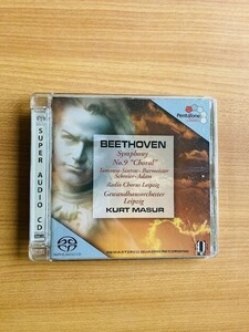 【DC1317】CD ハイブリッド SACD MASUR / Beethoven:Sym 9