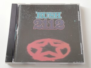 【87年US初CD化蒸着ディスク盤】RUSH / 2112 CD POLYGRAM 822 545-2 M-1 ラッシュ/西暦2112年,76年4th,Neil Peart,Geddy Lee,Alex Lifeson