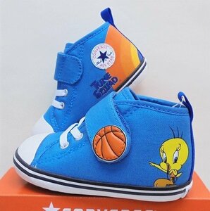 ★新品★CONVERSE BABY ALL STAR N SPACE JAM MT V-1(ベビー オールスター N スペース・ジャム MT V-1）ブルー14.0