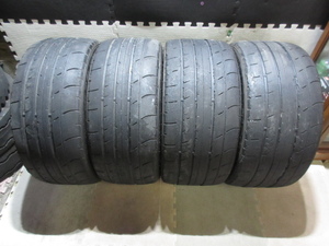 中古タイヤ　285/35R20 ／ 285/35ZRF20　ダンロップ　SP SPORT MAXX GT 600 DSST CTT　4ｍｍ　2015年式　4本セット