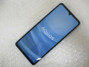 ∮ 168　モック NTT docomo AQUOS sense7 SH-53C ドコモ アクオス ブルー 検：スマホ 携帯 サンプル オブジェ モック 模型