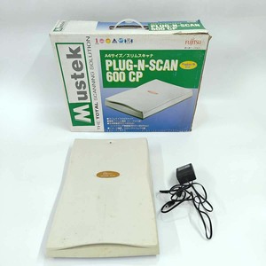 【中古】[ジャンク] 富士通 A4 スキャナー PLUG-N-SCAN 600CP FUJITSU