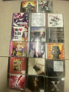 hide ベスト 記念アルバム トリビュートリミックス盤 アルバム+X SINGLES+サントラ+トランス盤+アルバム+YOSHIKI zilch CD+シングル