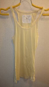 ★Abercrombie & Fitch★Ladies tops size XL レディース　アバクロ　タンクトップサイズXL　難有　USED IN JAPAN