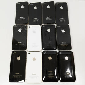 Apple iPhone 4s / 4 / 3G / 3GS ジャンク セット 12台 スマホ スマートフォン アイフォン A1241 A1303 A1332 A1387 携帯電話 #ST-03830