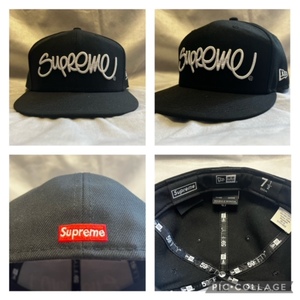 【新品同様】supreme × new era Handstyle newera 22SS 71/2 59.6cm シュプリーム ニューエラ