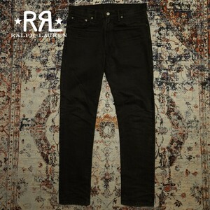 【激渋】 RRL Black Wash Slim Narrow Jeans 【31×30】 ブラック ウォッシュ スリムナロー ジーンズ Levi