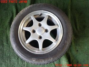 1UPJ-19549022]カプチーノ(EA11R(改))タイヤ　ホイール　1本(2) 165/65R14 中古