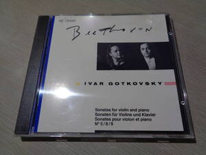 ネル・ゴトコフスキー,NELL GOTKOVSKY,IVAR GOTKOVSKY/BEETHOVEN:SONATAS FOR VIOLIN & PIANO N.5/8/9(GERMANY/PYRAMID:13485 D.P. MINT CD