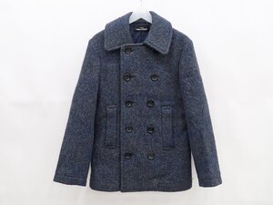 ◇【tricot COMME des GARCONS トリコ コム デ ギャルソン】Pコート ネイビー