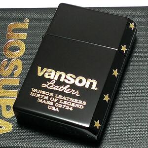 オイルライター バンソン×ギアトップ 日本製 ライター ブランド ロゴ マットブラック 黒 金 重厚 かっこいい GEAR TOP×VANSON