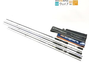 ダイワ エメラルダス 83M・メジャークラフト ソルパラ SPS-832E 等計3個中古