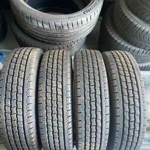 145/80R12 80/78N LT トーヨー DELVEX 934 中古スタッドレスタイヤ４本セット　2020年製　送料無料　超バリ山