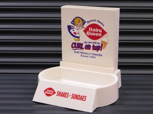 ◆送料\450◆【Dairy Queen・デイリークイーン】※《ペンスタンド》　アメリカン雑貨　ペン立て　トレー付き　デイリークイーン