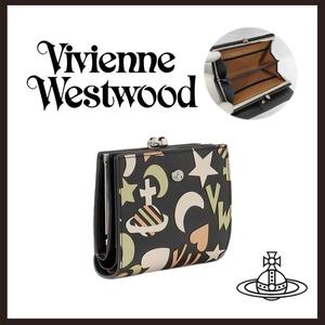 ○★新品 Vivienne Westwood スターハートムーン がま口財布○●