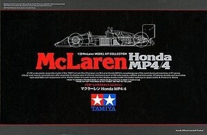 中古プラモデル 1/20 マクラーレン Honda MP4/4 「マクラーレンモデルキットコレクション」 [89719]