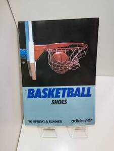 アディダス　90年SSカタログ③シューズ「Basketball　Shoes　1990 spring & summer」by デサント　10頁カラー　BS-2