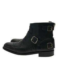 BALMAIN◆ブーツ/45/BLK/レザー