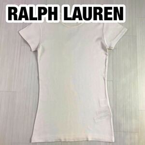 RALPH LAUREN ラルフローレン 半袖Tシャツ S 生成り