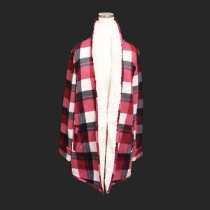 ★SALE★Abercrombie & Fitch/アバクロ★シェルパフリースジャケット (Red/White/M)