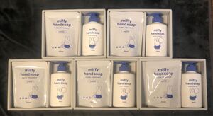 miffy ミッフィー ハンドソープギフトセット　薬用ハンドソープ 250ml・薬用ハンドソープ（詰替）200ml ×5箱