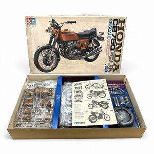 【当時物/初期箱】1/6 TAMIYA タミヤ HONDA ホンダ CB750 FOUR 未組立 小鹿628 ビンテージ 昭和レトロ プラモデル デッドストック