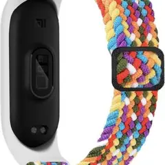 Xiaomi Mi Band 8 対応 バンド 弾性ナイロン製