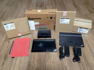 ★Lenovo ThinkPad10＋Dock＋Keyboad＋カバー★【ジャンク】《即決》