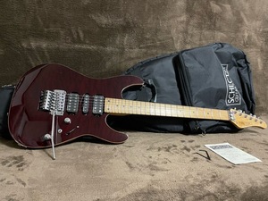 Schecter NV-III-24-AS RED (See-thru Red) 傷多し