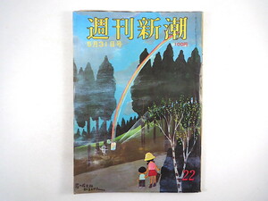 週刊新潮 1973年5月31日号◎妊娠中絶闘争 天皇とインフレ 車頭金30％ NHK 芦屋マダムの買い方 セックスドクターの本 イザベル・ルオー