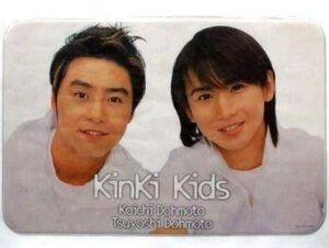 中古食器その他(男性) KinKi Kids ランチョンマット 2000年 ジャニーズショップ限定