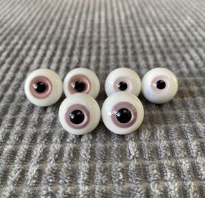 【送料無料】ドール用グラスアイ18mm　3点セット★ No.A173