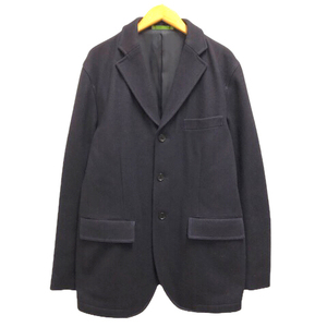 ポールスミス PAUL SMITH LONDON テーラードジャケット サイドベンツ ウール混 453312 L 紺 ネイビー メンズ