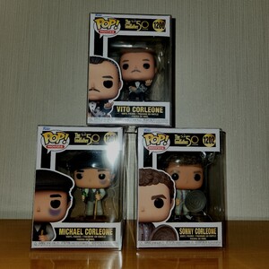 新品 ★ ゴッドファーザー ★ FUNKO POP! ★３体セット ★ VITO MICHAEL SONNY ★ CORLEONE ★ Godfather 50周年 ★ プロテクトケース付