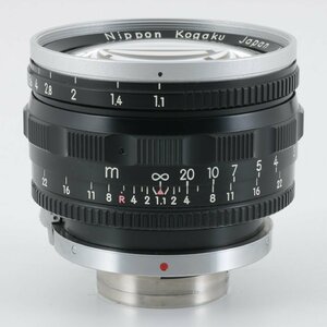 1円～ Nikon ニコン レンズ Nippon Kogaku NIKKOR-N 1.1 5cm　【動作未確認品】