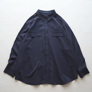 Aquascutum アクアスキュータム パウダークロスブラウス 長袖ブラウス 長袖シャツ レディース クィーンサイズ 大きいサイズ 15