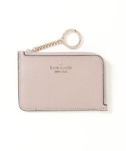 「kate spade new york」 カードケース ONESIZE ベージュ レディース