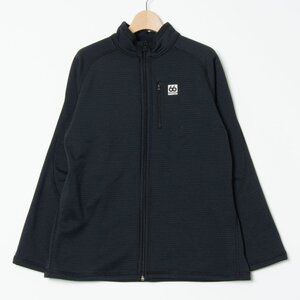 【1円スタート】66°North 66ノース Grettir Womens jacket 裏フリースフルジップジャケット ストレッチ 軽量 濃灰色 XL レディース 秋冬