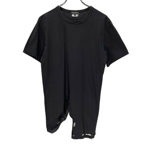 COMME des GARCONS HOMME PLUS 【men3663I】 16SS ブロークンカットソー ダメージ加工Tシャツ Broken Tailoring ブロークンテーラリング AR