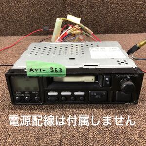 AV1-363 激安 カーステレオ TOYOTA 86260-42190 FUJITSU TEN SP-6301TLI カセット デッキ 本体のみ 簡易動作確認済み 中古現状品