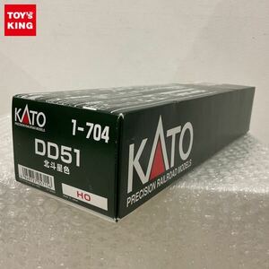 1円〜 動作確認済 KATO HOゲージ 1-704 DD51 北斗星色