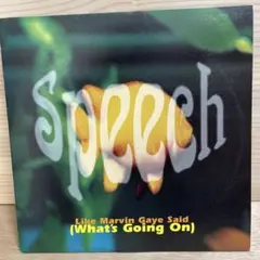 【レコード】Speech Like Marvin Gaye Said