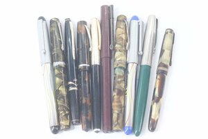 【10点】 PARKER パーカー PILOT パイロット SAILOR セーラー 等 万年筆 ペン先 14K 18K 刻印 文具 まとめ 4119-B①