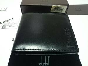 ダンヒル　dunhill　二折財布　FV3020A　ホールマークライン　新品！！