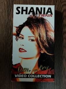 VHS ビデオテープ　SHANIA TWAIN シャナイア・トゥエイン　「Come On Over Video Collection」