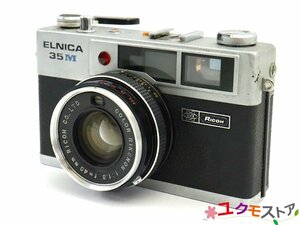 訳あり特価 RICOH リコー ELNICA エルニカ 35M レンジファインダー フィルム カメラ 通電・シャッター動作確認済 現状品